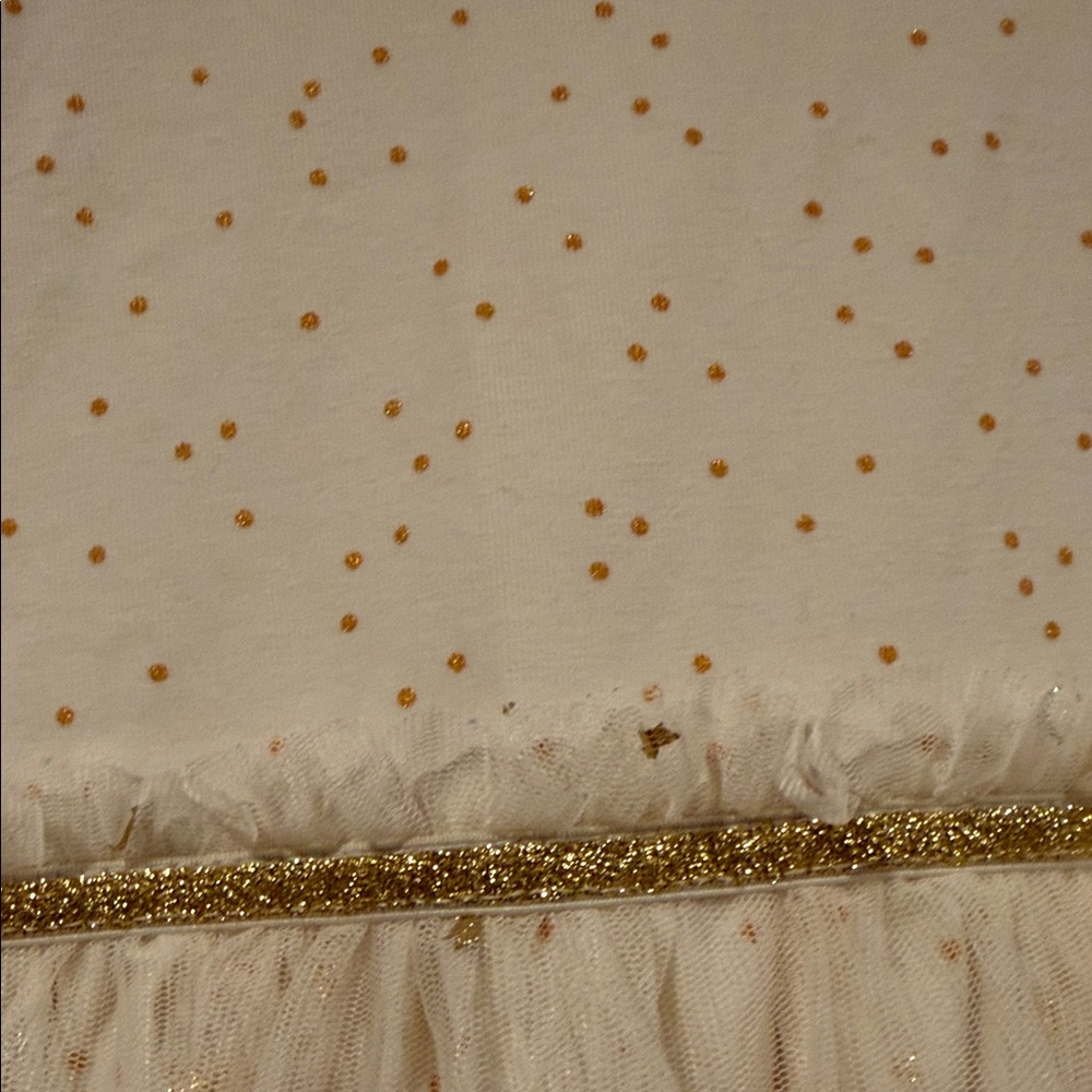 Hanna Andersson White Tulle skater dress size 10 - Picture 6 of 8